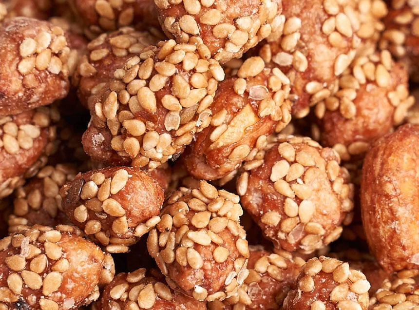 Honey Sesame Peanuts